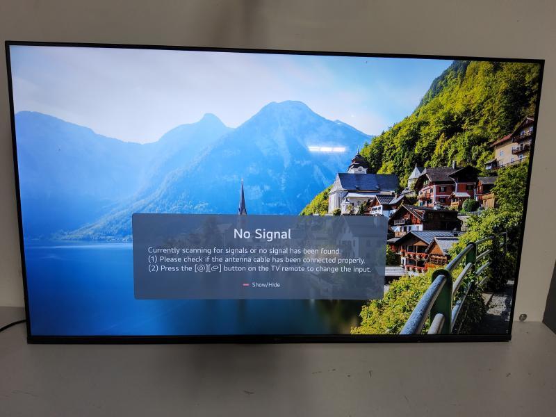 LG 55" Class UA77 Series Smart TV w/AI Sound Pro, HDR10, 4K Super Upscaling, Compatible with Alexa - MSRP $358