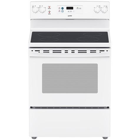 Appliances - Moffat MCBS585DNWW 30" White Freestanding Electric Range - MSRP $795