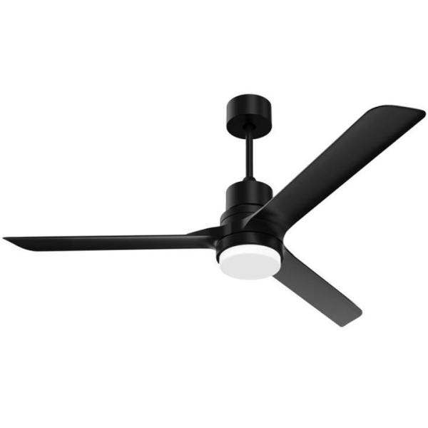 BECLOG 52 Inch Outdoor/Indoor Black Ceiling Fan - MSRP $70