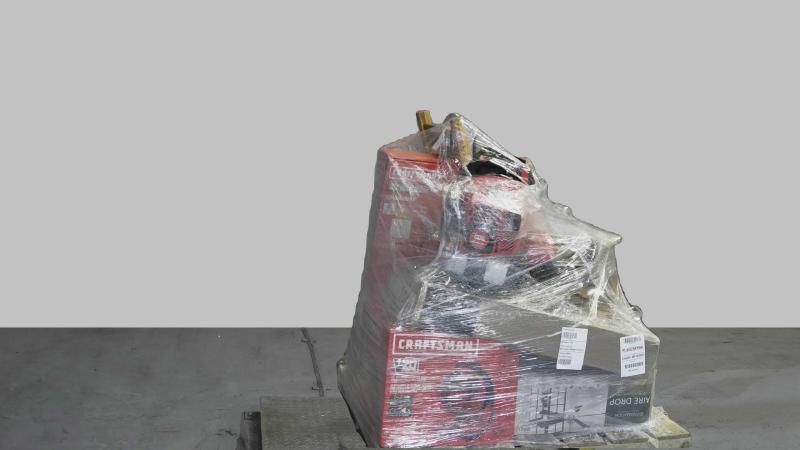 Allen+Roth Sedgebrook 42inW Steel Round Tabletop Propane Fire Pit, Zoeller 1/2HP 115V 80gal Sump Pump - MSRP $3,062