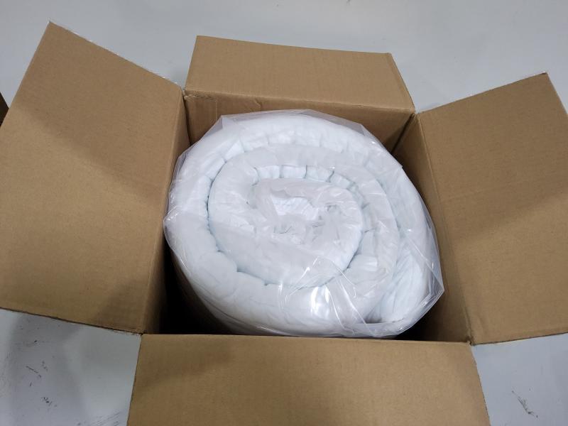 BedLuxury 3 Inch Gel Memory Foam Cooling Mattress Topper Queen Size - MSRP $111