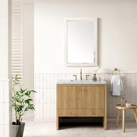 James Martin Vanities 435-V36-LNO-3CAR Vanity Set - MSRP $2,428