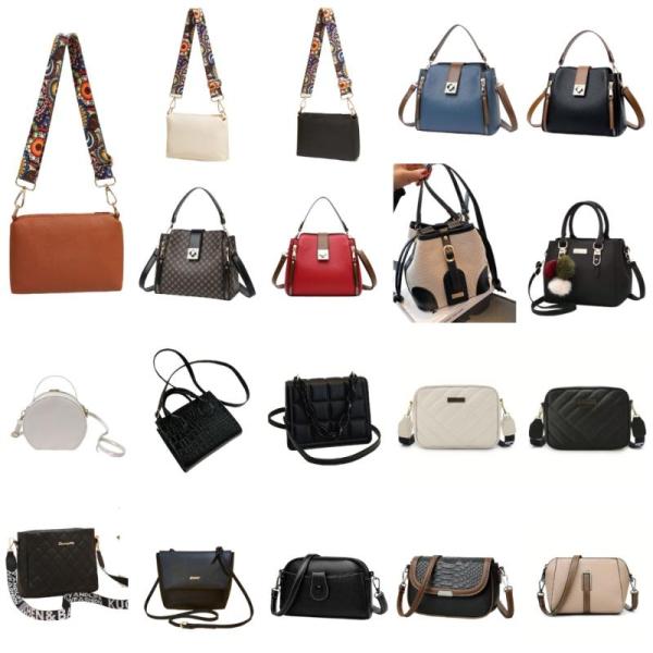 Bulk Lot of 100 Women's Mixed Handbags MSRP $5,786