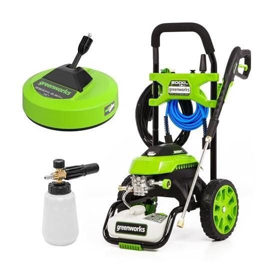 Greenworks Electric Pressure Washer, Craftsman Gas Chainsaw, Teknor Apex Neverkink Hose - MSRP $2,007