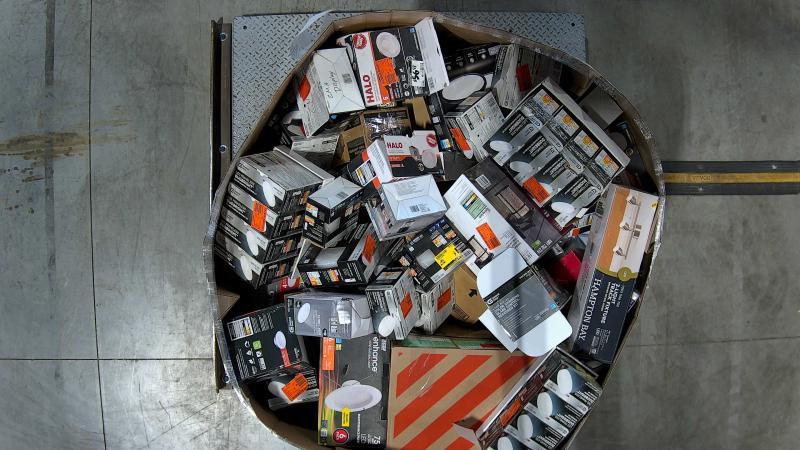 Lighting & Electrical - Halo, Commerical Electric, Wyze, Hampton Bay - Est Retail $12,168- 1plt