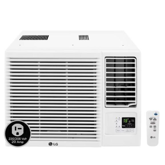 LG Window Air Conditioner, Clairmont Set of 4 Dining Chairs, Kobalt 40V Hedge Trimmer Kit - MSRP $2,886
