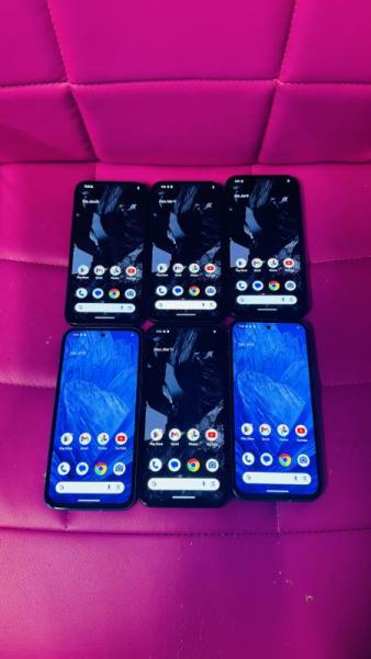 Unlocked Google Pixel 8a, 6 units, MSRP: $5,000
