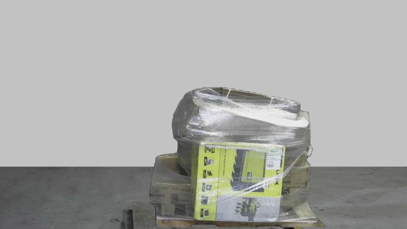 Mixed Lot - Hampton Bay Custom Thermofoil or Finished Wood Cabinet Door, RYOBI, Cub Cadet - Est Retail $1,107- 2plts