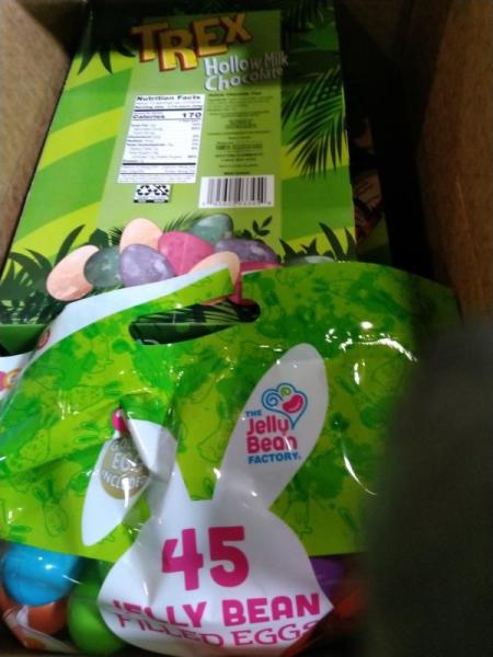 Grocery - Ghirardelli Assorted Chocolates, Flipz Pretzels, Sweetarts Gummy Halos - MSRP $7,215