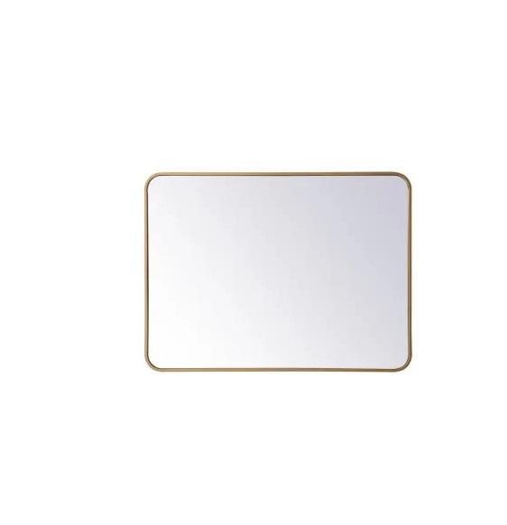 Pallet of Elegant Lighting MR802736BR & MR803030BR Mirrors - MSRP $6,320