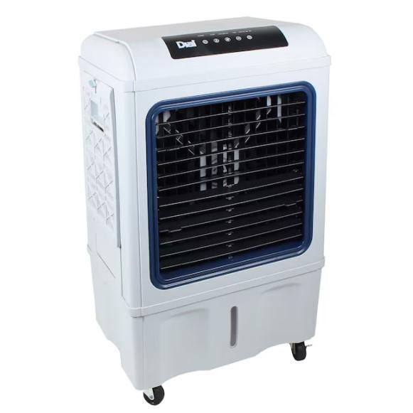 Dial Portable Evaporative Cooler, Pittman Vanity Combo, Shop-Vac Wet/Dry Shop Vacuum - MSRP $2,277