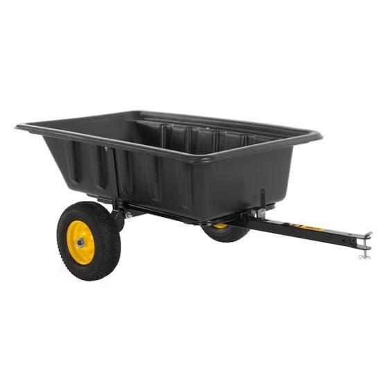 Polar Polyurethane Dump Cart, Allen & Roth Patio Umbrella, Kobalt 24V String Trimmer - MSRP $2,254
