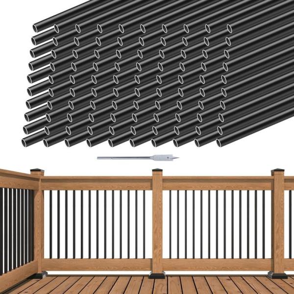 Home Improvement - OLANLY Front Door Mat Indoor/Outdoor, Wrought Iron Stair Balusters - MSRP $2,339
