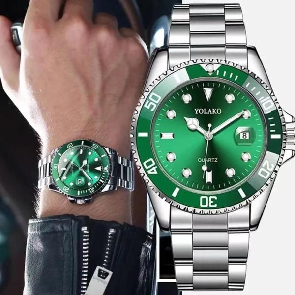 60X New Mens Quartz Watches Luxury Style Stainless Steel Racing Watch
