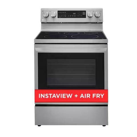 Appliances - LG LREL6325F1S 6.3 cu. ft. Smart Wi-Fi Enabled True Convection Electric Range w/wifi - MSRP $995