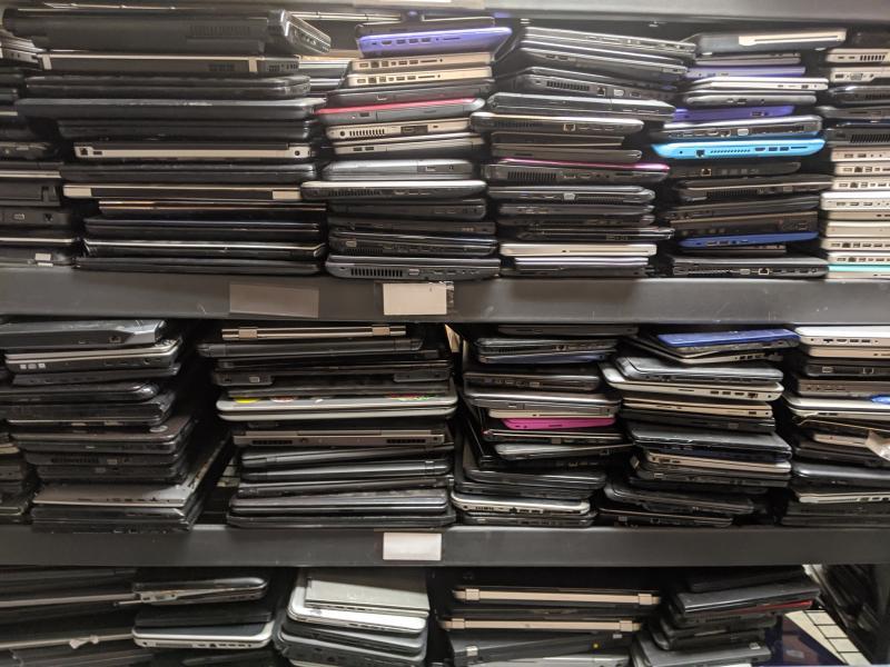 Laptops by Apple, Dell, HP, Toshiba, & More, 150 Units, MSRP $131,240