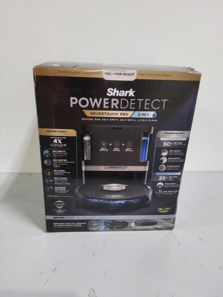 Shark Robot Vacuum & Mop Combo, PowerDetect NeverTouch Pro, RV2820ZE - MSRP $737