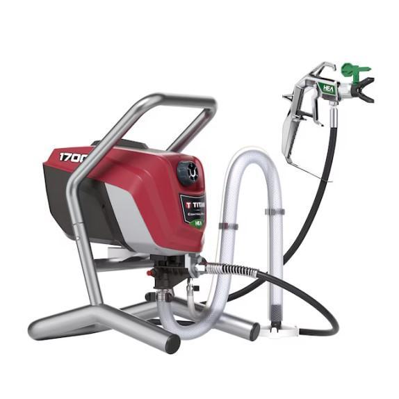 Titan ControlMax Paint Sprayer, Kobalt Corded Mower, Craftsman Curved Shaft Gas String Trimmer - MSRP $2,211