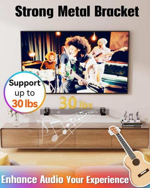 Electronics - Soundbar Wall Mount, Starlink Mini Cable, LOTUNY Cable Clips - MSRP $2,127
