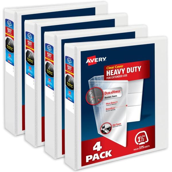 Office Products - Avery Heavy-Duty 3 Ring Binders, E-Z Ink Compatible Drum Units, Avery Address Labels - MSRP $1,008