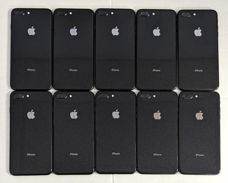 Apple iPhone 8+, 64GB, Unlocked, 20 Units, Refurb, MSRP $20,000