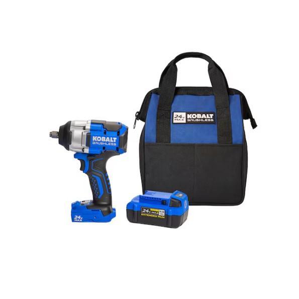 Kobalt Impact Wrench Kit, Badger Garbage Disposal, Orbit Tripod Impact Sprinkler - MSRP $2,274