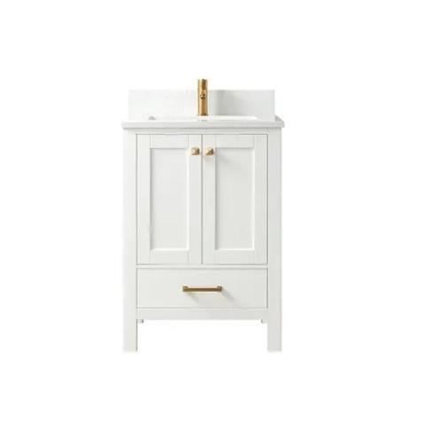 Miseno 785024-WH-WS-NM Vanity Set - MSRP $526
