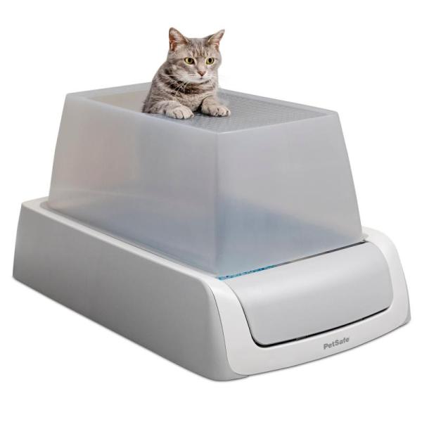 Pet Products - PetSafe ScoopFree Crystal Pro Legacy Automatic Self-Cleaning Cat Litter Box, MidWest Homes - MSRP $1,339