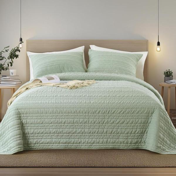 Home - JOOJA Muslin Knit Throw Blanket, Byondeth Curtain Rods - MSRP $16,917