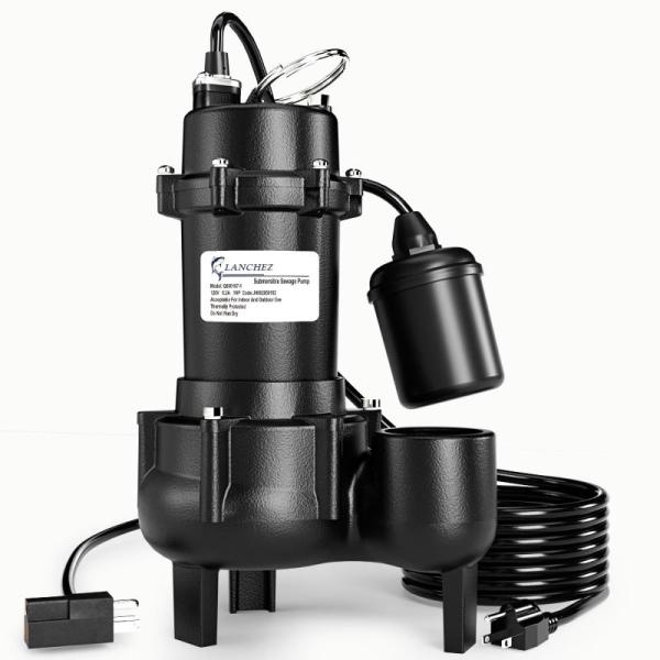 Home Improvement - GPH Submersible Sewage Pump, SUPERDANNY Display Cabinet with RGB Light - MSRP $1,253
