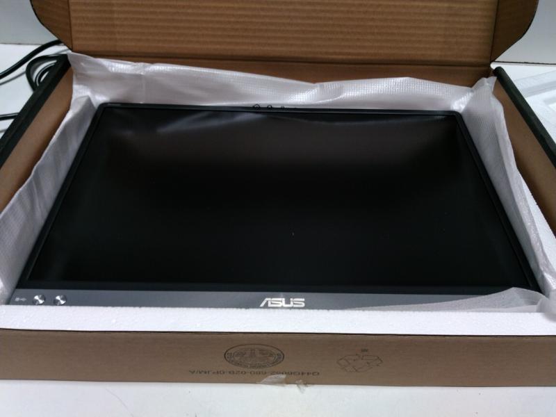ASUS ZenScreen 15.6 Portable USB Type-C Monitor, Full HD, Dark Gray MB16ACE - MSRP $199
