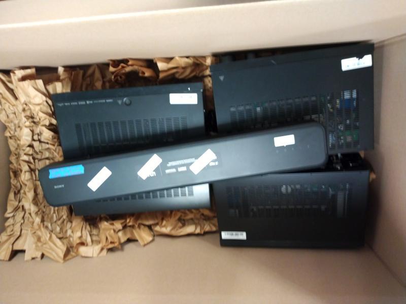 Salvage - Sony Home Theater Systems - MSRP $3,099