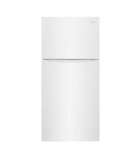 Salvage Appliances - Amana ART318FFDW 18.2 cu. ft. Top Freezer Refrigerator - MSRP $2,480