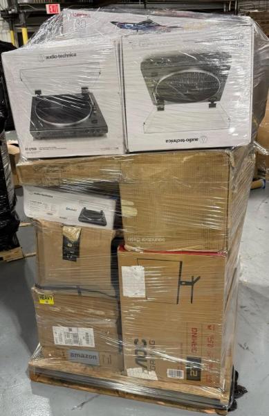 Unmanifested pallet with assorted electronics