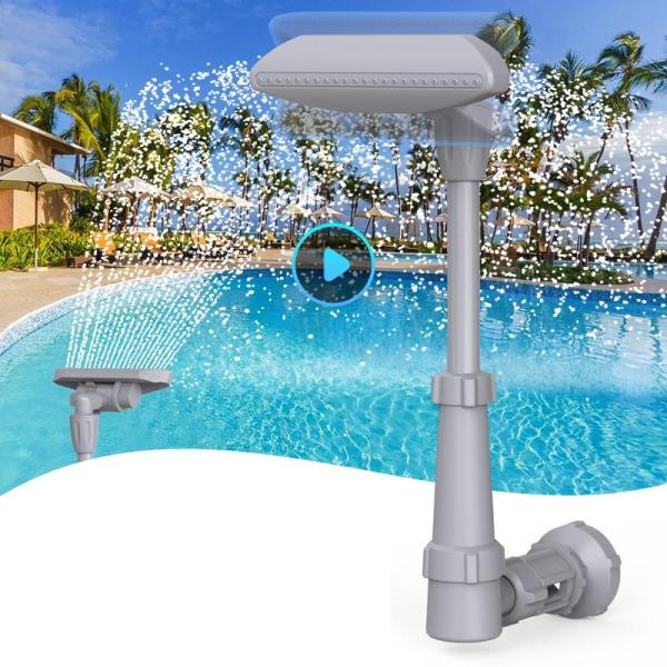 Lawn & Garden - Solar Fountains with Lights, GASHER Rain Barrel Spigot Kit - MSRP $4,859