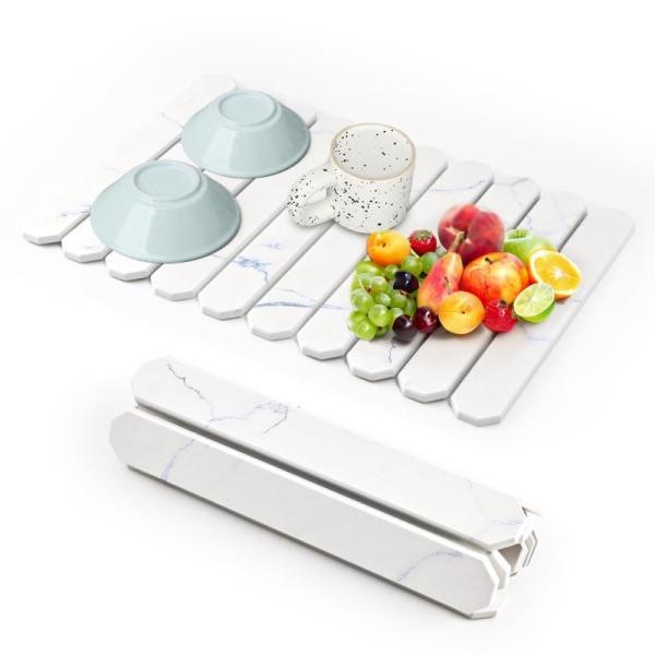Home - 10 Cup Glass Water Pitcher, Stone Dish Drying Mat, YINUOWEI 2 oz Espresso Cups Set - MSRP $9,595