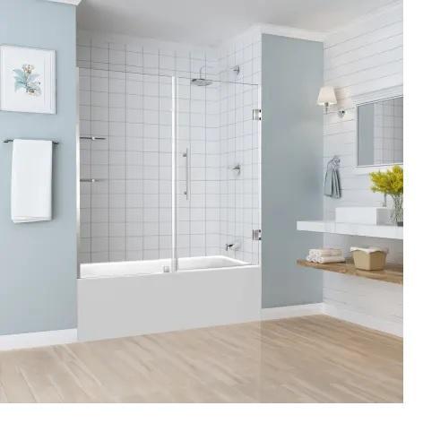 Aston TDR960EZ-SS-60-10 Frameless Tub Door - MSRP $813