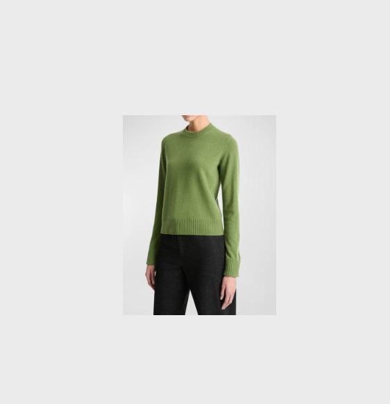 Apparel - Vince Cashmere Crewneck Sweater, Rhone Skyline Quilted Jacket, Madewell Crop Jeans - Original MSRP $2,106