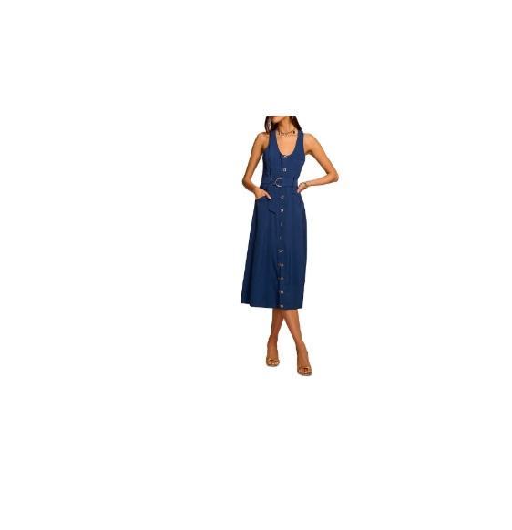 Apparel - Ramy Brook Nomi Belted Dress, Free-est Take Me to Paris Striped, Glamorise, Elomi - Original MSRP $2,668