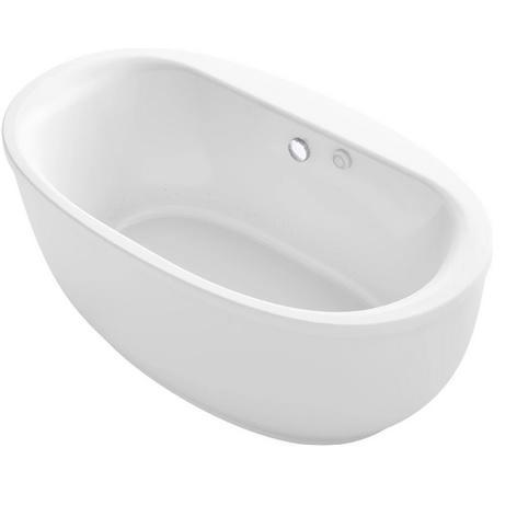 Kohler K-1967-GHW-0 Free Standing Acrylic Air Tub - MSRP $5,755