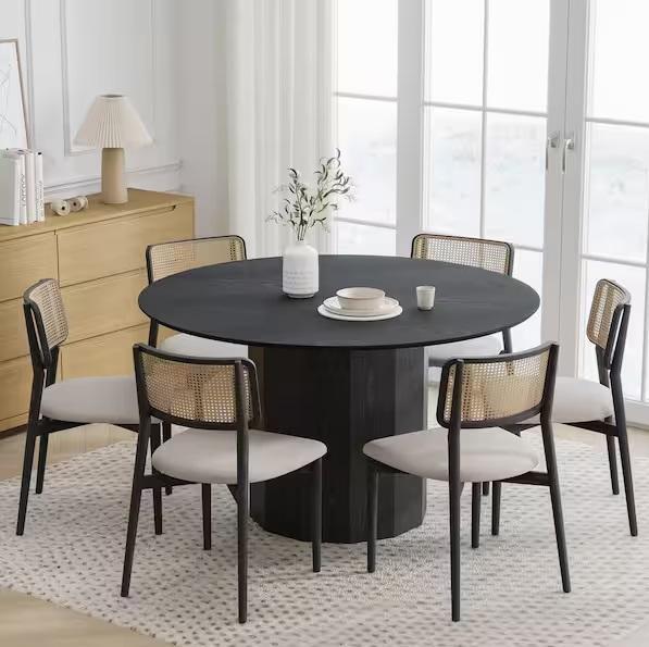 Home Decor - Lirago Round 52in Column Base Dining Table, CHRISTOPHER KNIGHT HOME, Seward Trunk - Est Retail $1,910