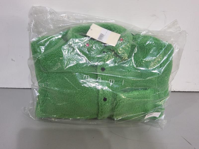 mnml Jewel Green Sherpa Jacket, XS - MSRP $39