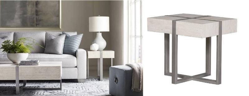 TRUCKLOAD Furniture- Vanguard Furniture Formation Stone Veneer Side Table, Pulaski Madison Ridge Dresser - MSRP $54,673