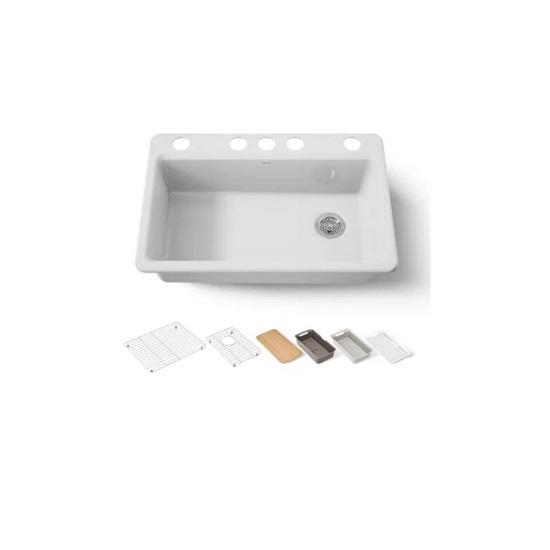 Kohler K-5871-5UPC-0 Kitchen Sink - MSRP $1,132