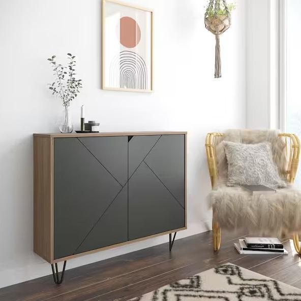 Home Decor - Nexera Storage Cabinet, IRON-A-WAY, Prepac, Zinus, Dream On Me, NATURAE DECOR - Est Retail $2,035