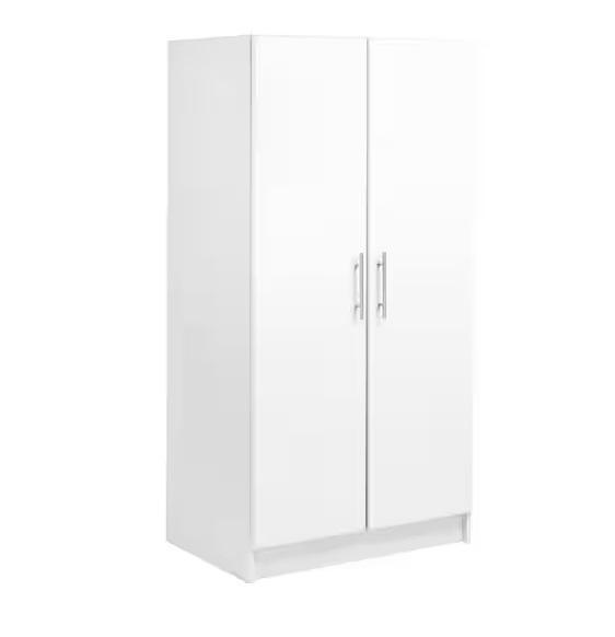 Home Decor - Prepac Elite Freestanding Cabinet Wardrobes, Wood Freestanding Garage Cabinets - Est Retail $1,680