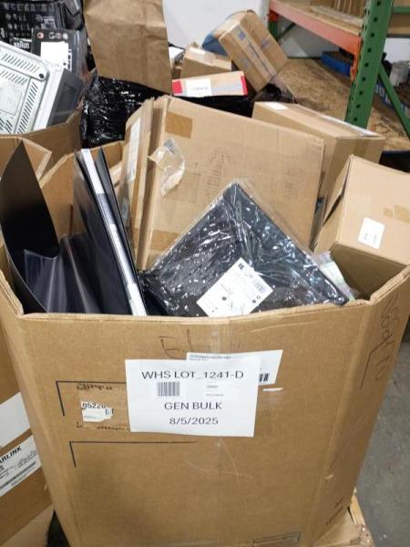 MIXED GEN MERCH!!! Retail value $6.1K+Don't missed out on these LOTS!!