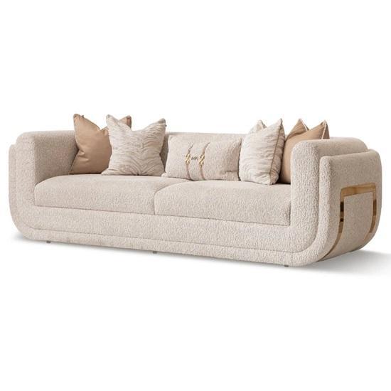 TRUCKLOAD Furniture - Michael Amini Savannah Breeze Mansion Sofa, AllModern Cherryholt Sofa - MSRP $28,208