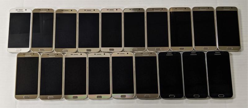 Samsung Galaxy S6 Edge+, S6 Edge, Active, & S6, 97 Units, MSRP $64,100