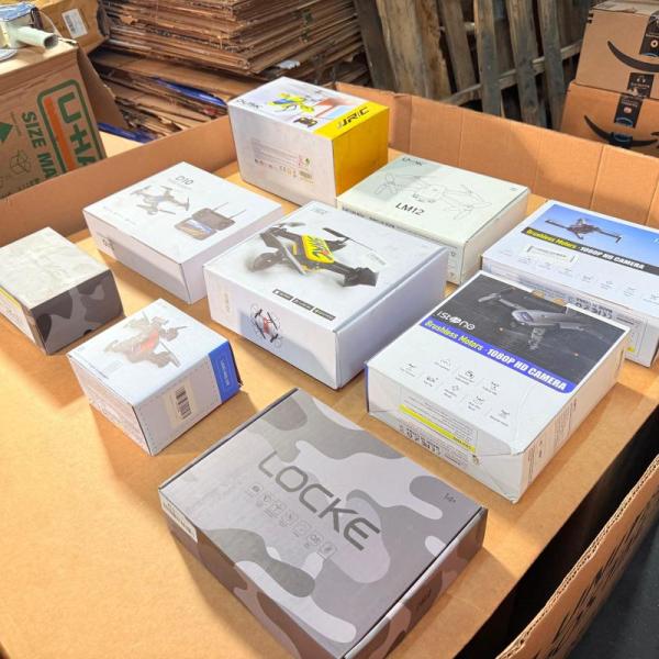 New Bulk Lot of 25 Assorted Drones MSRP $5786